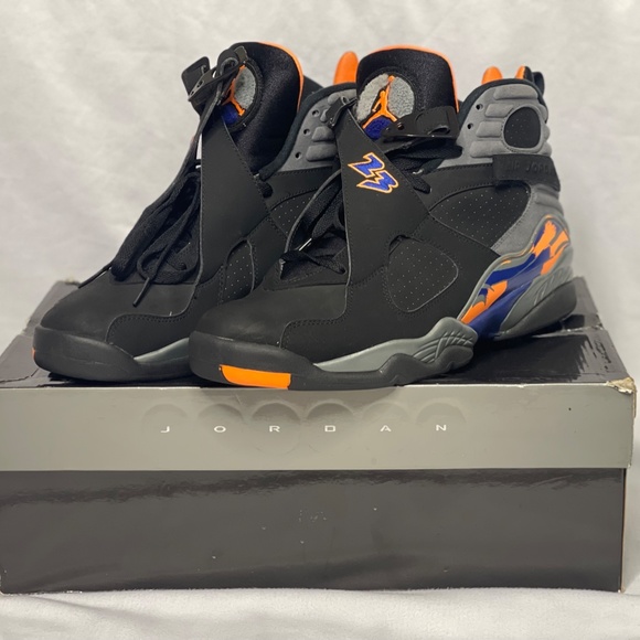 PHEONIX Size 12 - AIR Jordan 8 Retro Phoenix Suns 2013 *RARE FIND QUICK BUY* - Picture 10 of 16